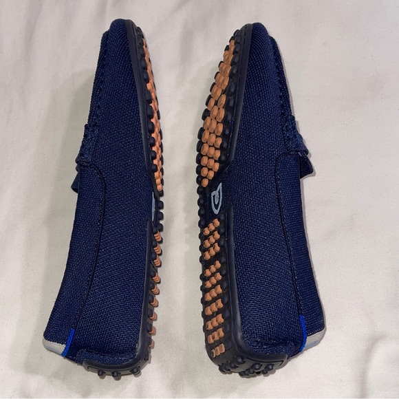 Rothy's The Driving Loafer Flat Slip-On Navy Blue size 6.5 - Picture 7 of 9